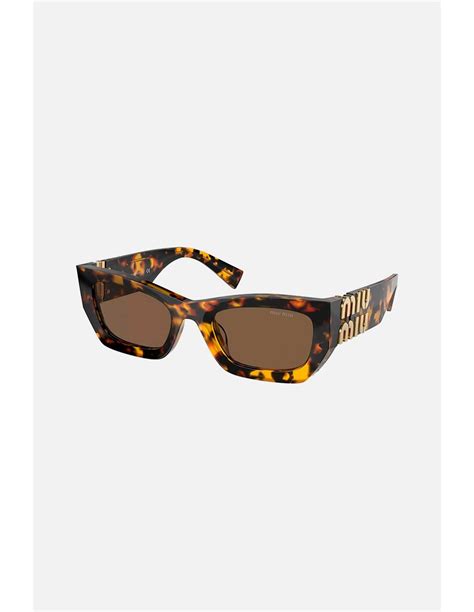 miu miu havana cat eye sunglasses|Miu Miu 54mm Gradient Cat Eye Sunglasses .